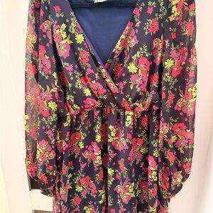 Maude Navy and Black Garment